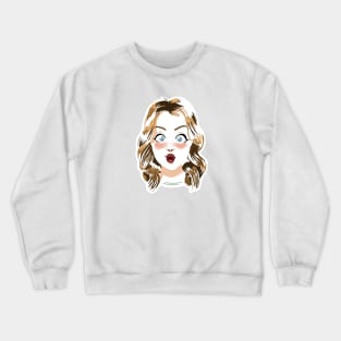 Cutesy Liz Crewneck Sweatshirt